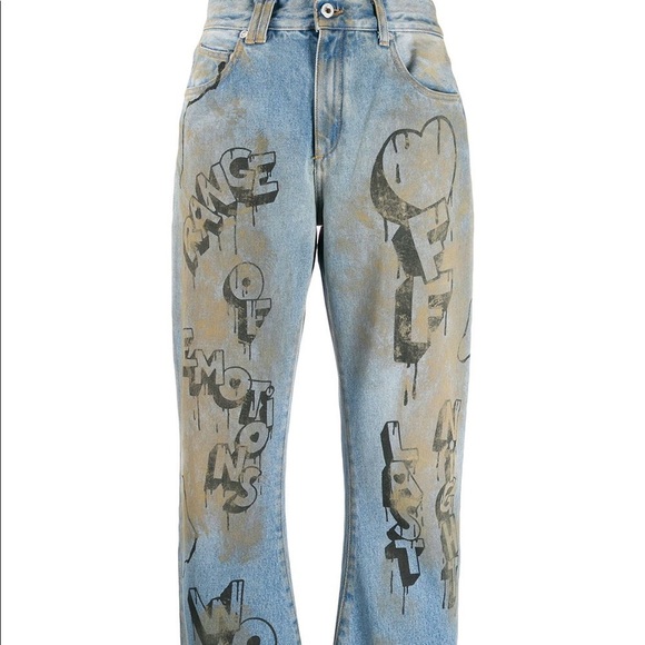 Off-White graffiti jeans - Picture 4 of 13